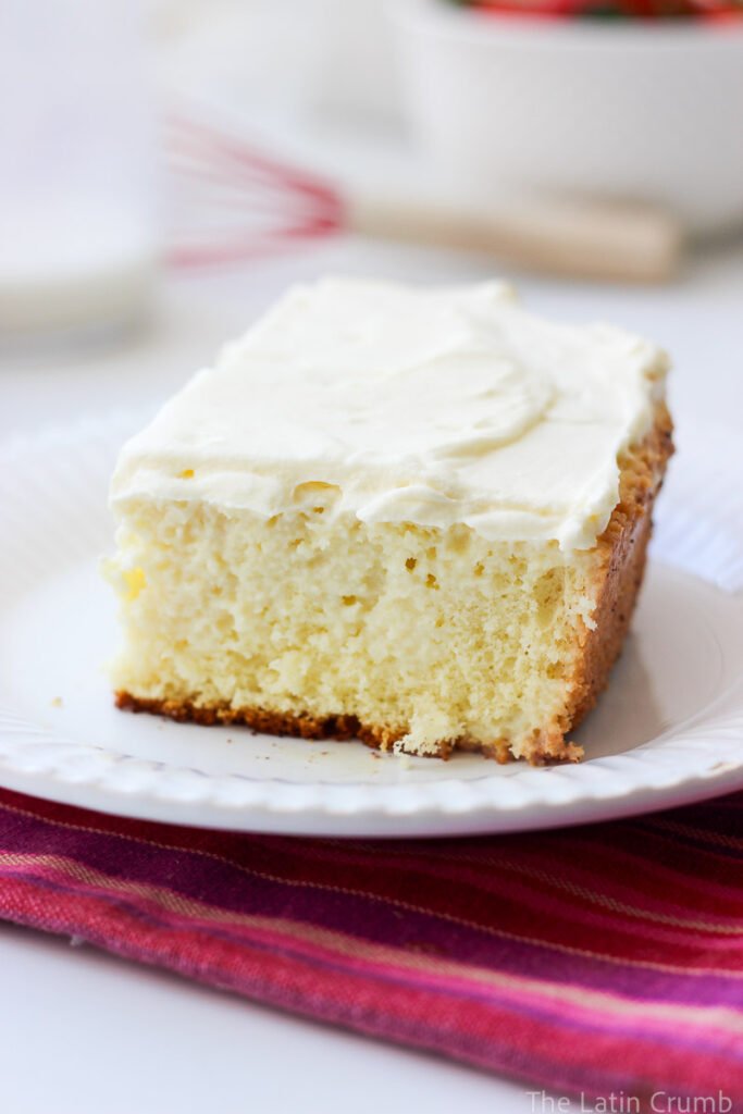 A feather-light 3-ingredient sponge soaked in sweetened condensed milk, evaporated milk, and whole milk, topped with pillowy homemade whipped cream. Simple, budget-friendly, and absolutely the cake your family will ask for every time.