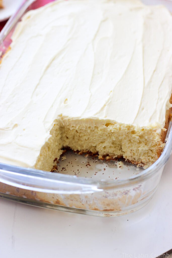 A feather-light 3-ingredient sponge soaked in sweetened condensed milk, evaporated milk, and whole milk, topped with pillowy homemade whipped cream. Simple, budget-friendly, and absolutely the cake your family will ask for every time.
